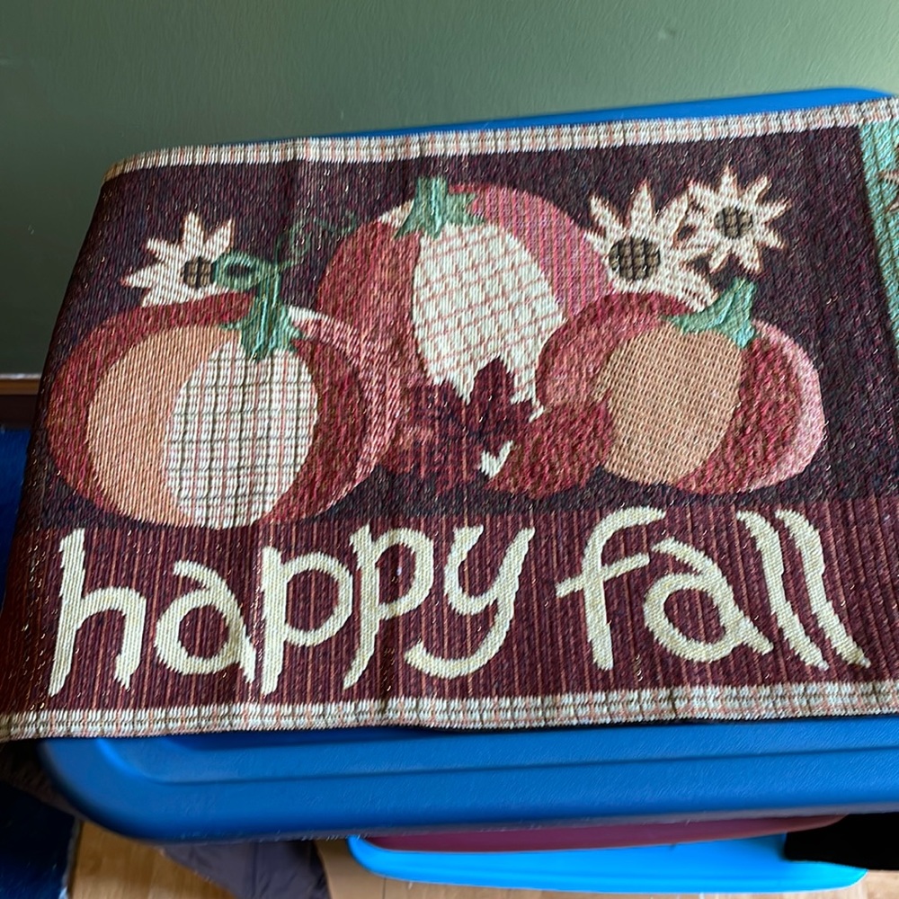 Happy Fall Table runner